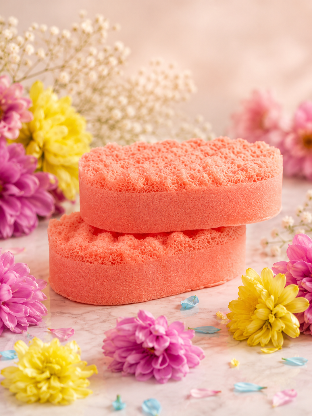 Flowerboom soap sponge