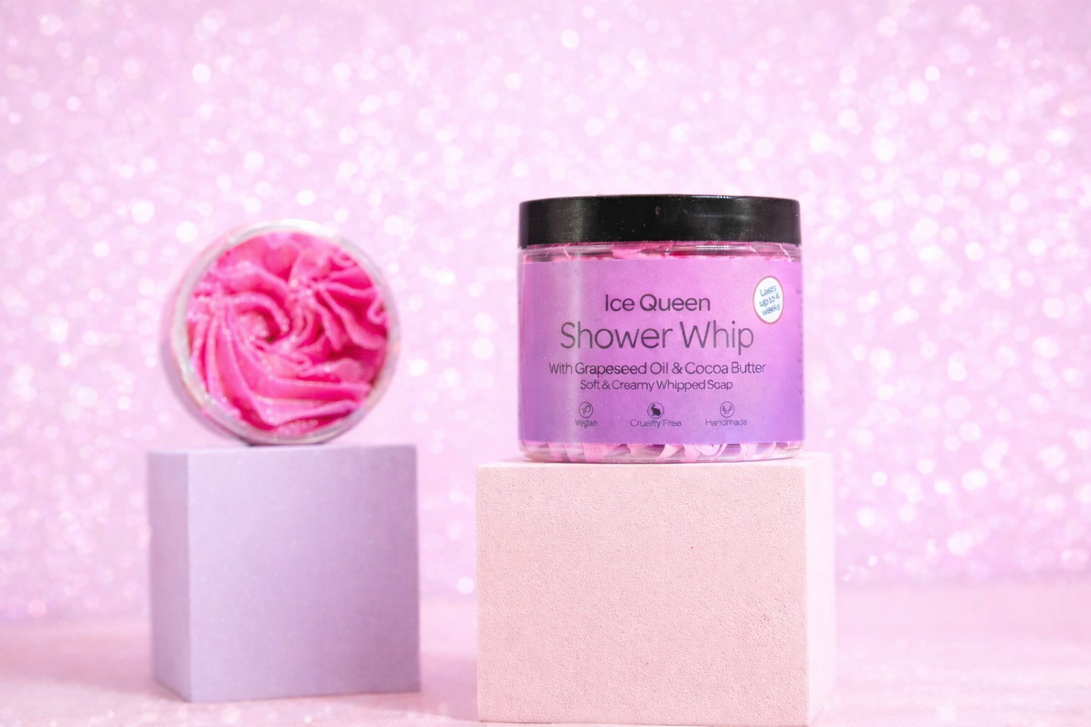 Ice queen whipped soap